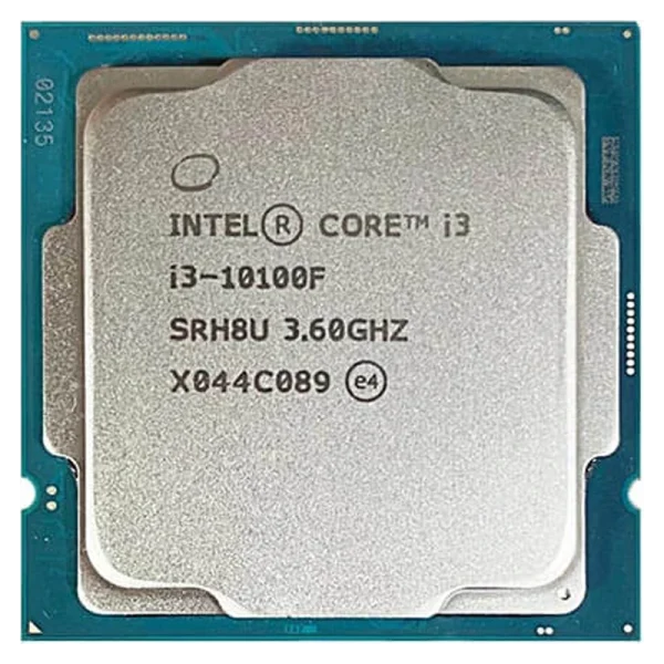 پردازنده اینتل Core i3 10100F Comet Lake - بدون باکس