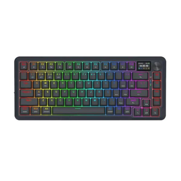 کیبورد بی‌سیم گیمینگ ردراگون مدل K708 PRO Black RGB