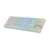 کیبورد باسیم گیمینگ ردراگون مدل KUMARA K552 RGB White - تصویر 2