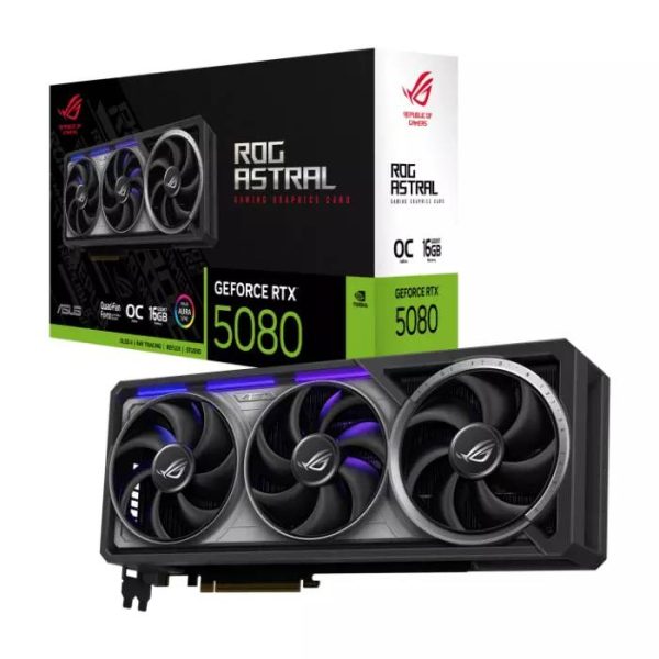 کارت گرافیک Asus ROG Astral GeForce RTX 5080 16GB GDDR7 OC Edition