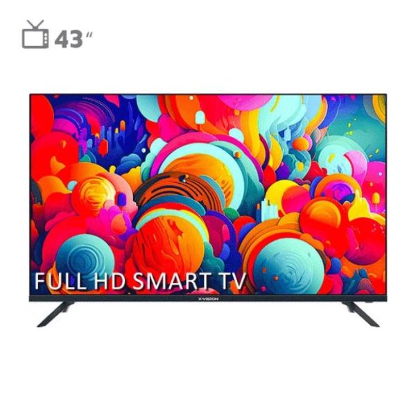 تلویزیون هوشمند ایکس ویژن 43 اینچ مدل 43XC745