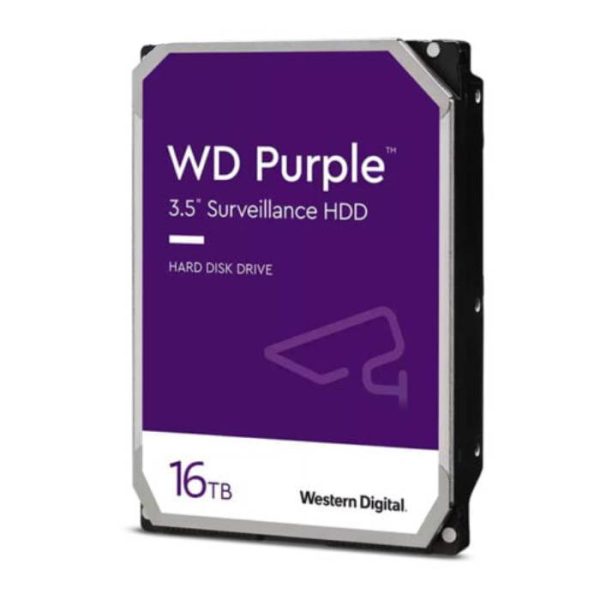 هارد اینترنال وسترن دیجیتال مدل Purple با ظرفیت 16 ترابایت