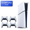 پلی استیشن 5 اسلیم ( PS5 Slim ) دیجیتال ریجن اروپا 2016 + 3 دسته سفید