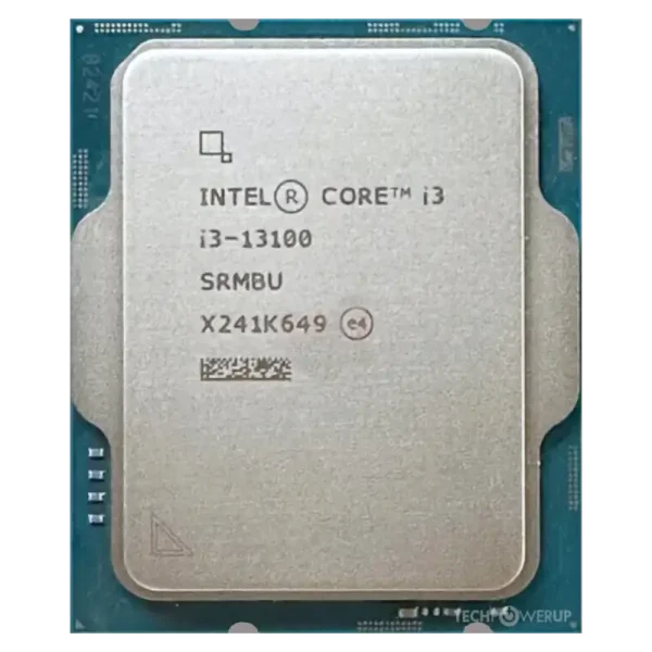 پردازنده اینتل Core i3 13100 Raptor Lake - بدون باکس