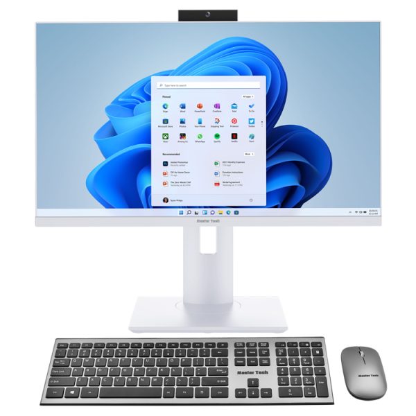 کامپیوتر همه‌کاره مسترتک مدل ZN240-C516SW i5 12400 16GB 512GB