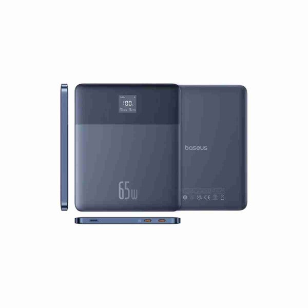 پاوربانک 12000 میلی آمپر 65W باسئوس مدل Baseus Blade2 Intelligent Edition P1006380 با گارانتی 24 ماه شرکتی