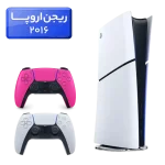 پلی استیشن 5 اسلیم ( PS5 Slim ) دیجیتال ریجن اروپا 2016 با یک دسته اضافه صورتی