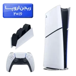 پلی استیشن 5 اسلیم ( PS5 Slim ) دیجیتال ریجن اروپا 2016 +پایه شارژ