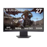 مانیتور ال جی 27 اینچ مدل UltraGear 27GS60QC-B