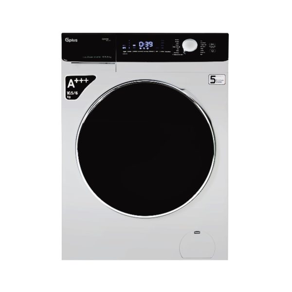 ماشین لباسشویی 10.5 کیلویی جی پلاس مدل GWM-P105
