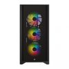 کیس گیم کورسیر مدل 4000X RGB TG Black - تصویر 2