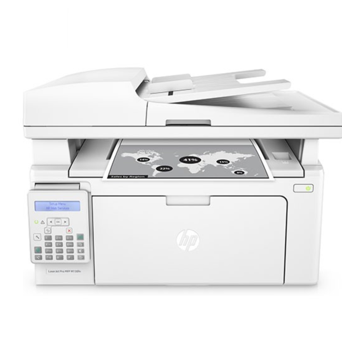 33-10-10 پرینتر لیزری چند کاره برند اچ پی مدل LaserJet Pro MFP M130fn - تصویر 1