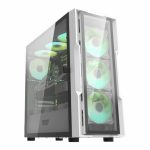 کیس کامپیوتر دارک فلش مدل DK431 Glass E-ATX WH