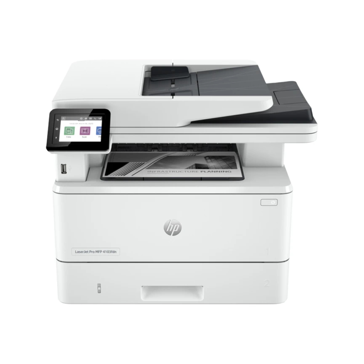 33-105 پرینتر لیزری چند کاره برند اچ پی مدل LaserJet Pro MFP 4103fdn - تصویر 1