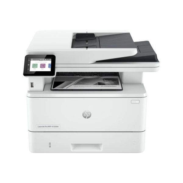 پرینتر لیزری چند کاره برند اچ‌ پی مدل LaserJet Pro MFP 4103fdw