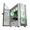کیس کامپیوتر دارک فلش مدل DK431 Glass E-ATX WH - تصویر 2