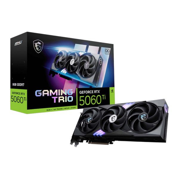 کارت گرافیک مدل MSI GeForce RTX 5060 Ti GAMING TRIO OC 8GB