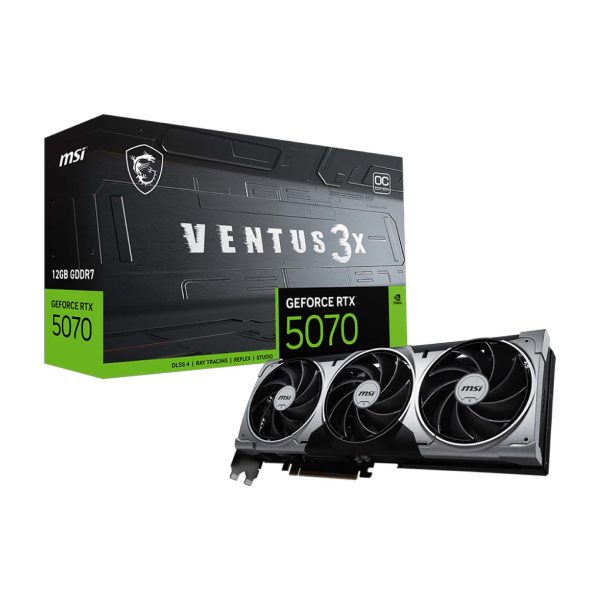 کارت گرافیک مدل MSI GeForce RTX 5070 VENTUS 3X OC 12GB