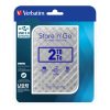 هارد اکسترنال ورباتیم مدل Store ‘n’ Go Pattern ظرفیت 2 ترابایت - تصویر 8