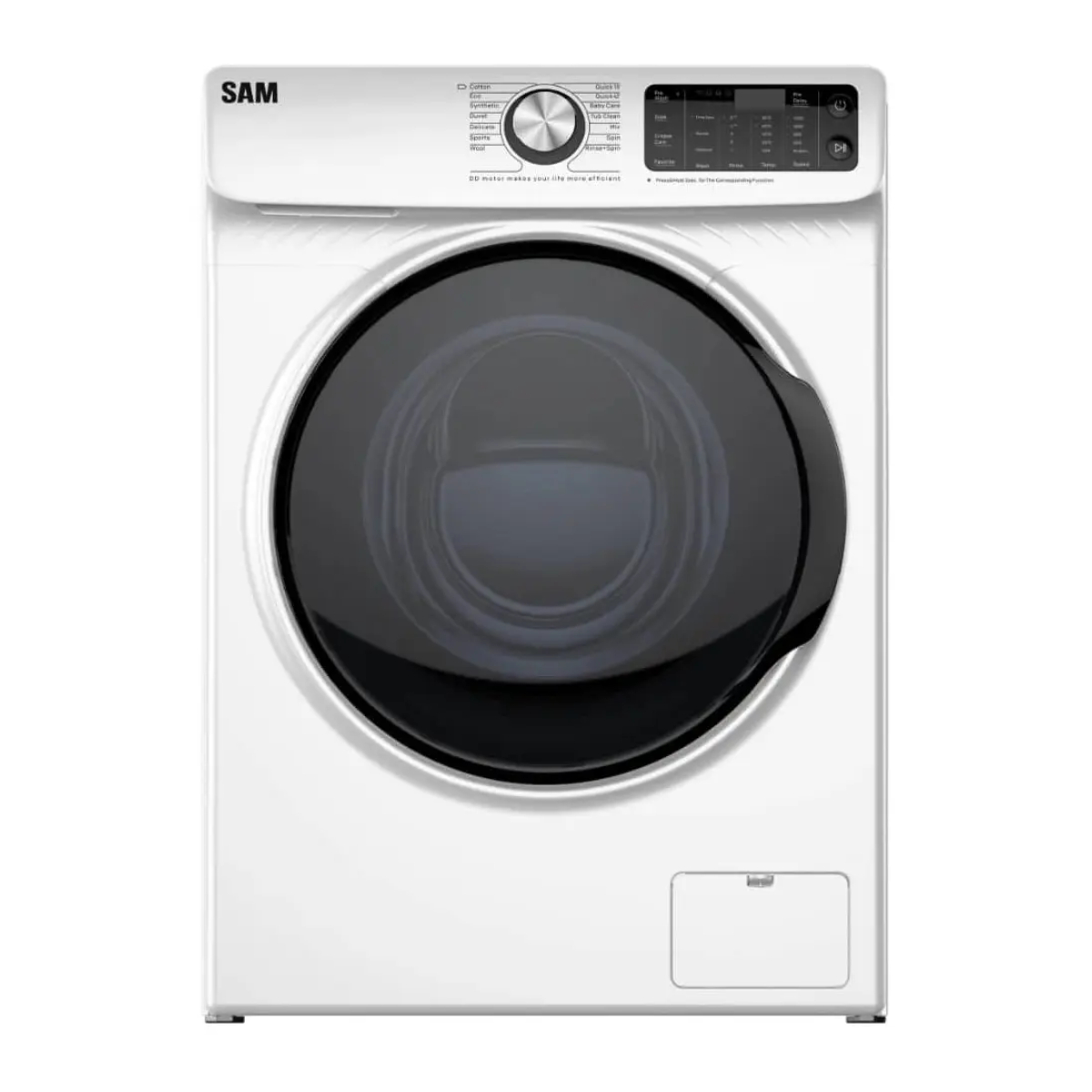 33-12-6-7 ماشین لباسشویی 9 کیلویی اتوماتیک سام مدل DD-P1480 - تصویر 1