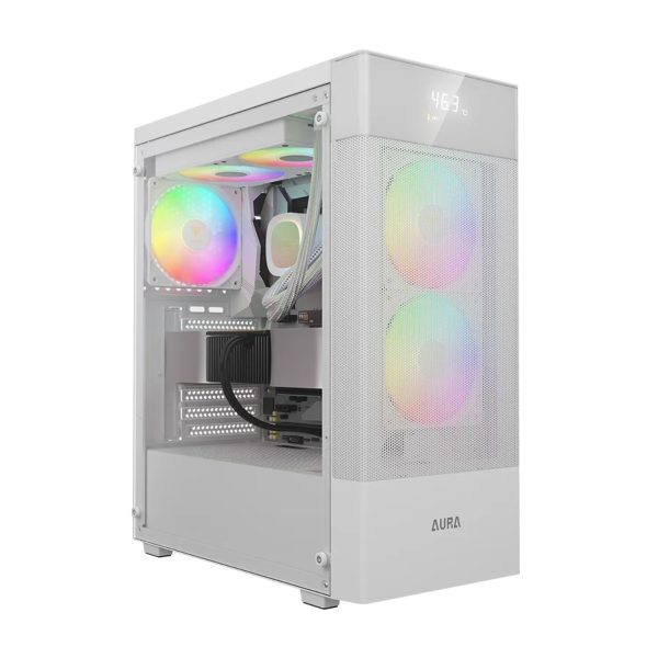 کیس گیمینگ گیم دیاس مدل AURA GC5 Elite WH