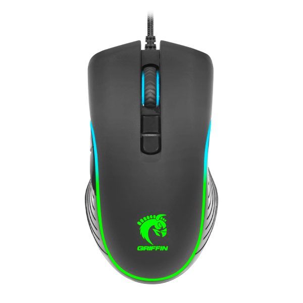 ماوس باسیم گیمینگ گرین مدل GM605-RGB