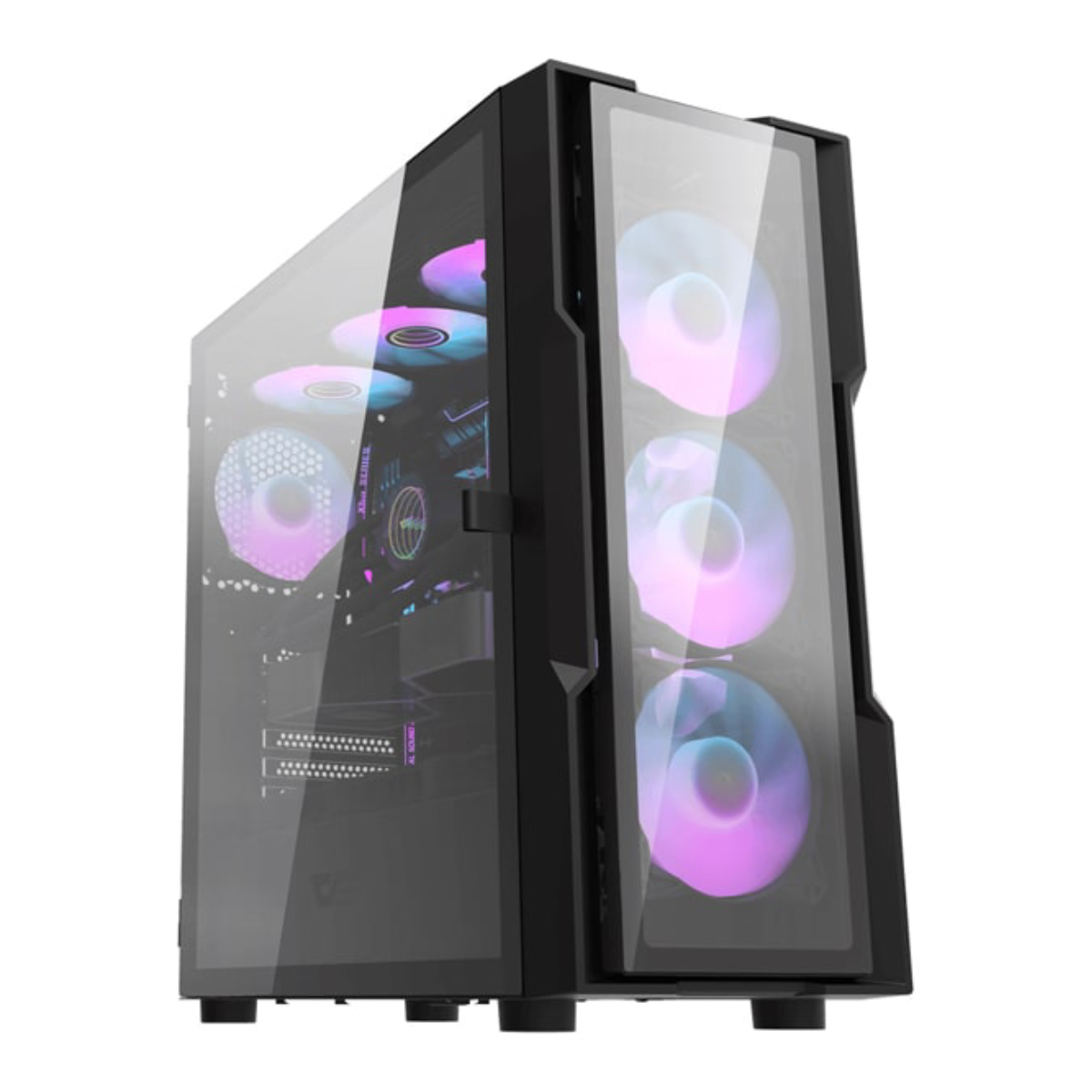 33-14-79 کیس کامپیوتر دارک فلش مدل DK431 Glass E-ATX - تصویر 1