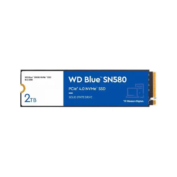 SSD اینترنال وسترن دیجیتال WD Blue SN580 با ظرفیت 2 ترابایت