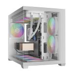 کیس گیمینگ گیم دیاس مدل AURA GC10M V2 WH ARGB