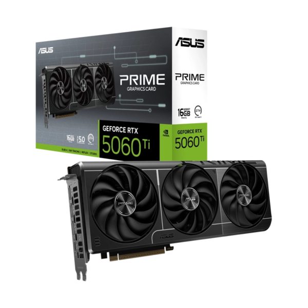 کارت گرافیک ASUS PRIME GeForce RTX 5060 Ti 16GB GDDR7