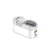 شارژر دیواری 36 وات دو پورت بودی مدل M8J030TE + کابل تبدیل USB به USB-C ارلدام فست شارژ مدل EC-183C - تصویر 2