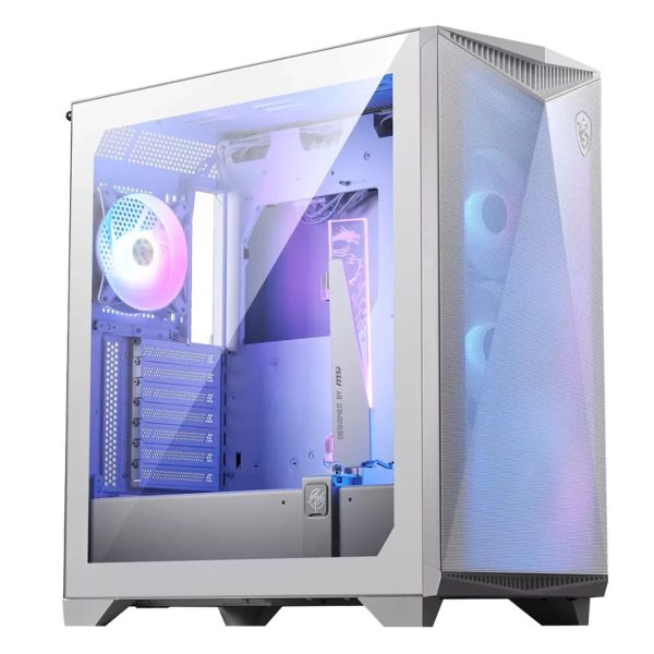 کیس گیمینگ ام اس آی مدل MPG Gungnir 300R Airflow White