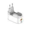 شارژر دیواری 36 وات دو پورت بودی مدل M8J030TE + کابل تبدیل USB به USB-C ارلدام فست شارژ مدل EC-183C - تصویر 3