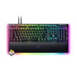 کیبورد باسیم گیمینگ ریزر مدل BlackWidow V4 Pro Yellow SW