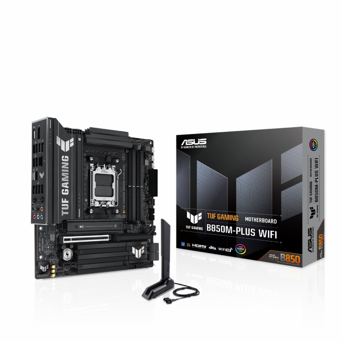 33-20-33-2 مادربرد ایسوس - ASUS TUF GAMING B850M-PLUS WIFI DDR5 - تصویر 1