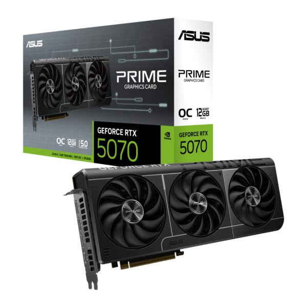کارت گرافیک ASUS PRIME GeForce RTX 5070 12GB GDDR7 OC Edition