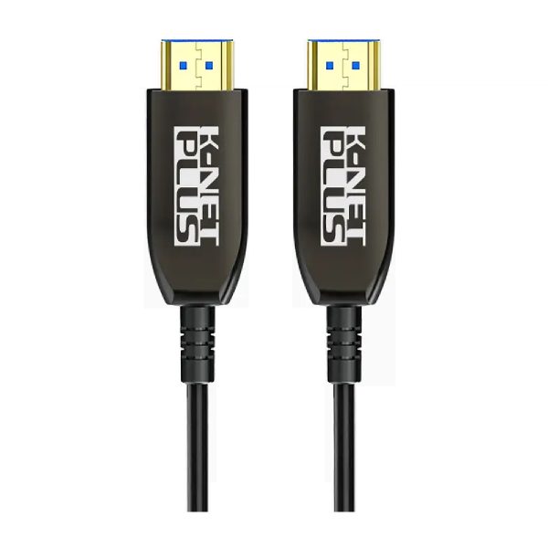 کابل 2.1 HDMI فیبر نوری کی نت پلاس 25 متری مدل KP-CHAOC21250