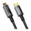 کابل تبدیل USB-C به Lightning باسئوس مدل Explorer Series