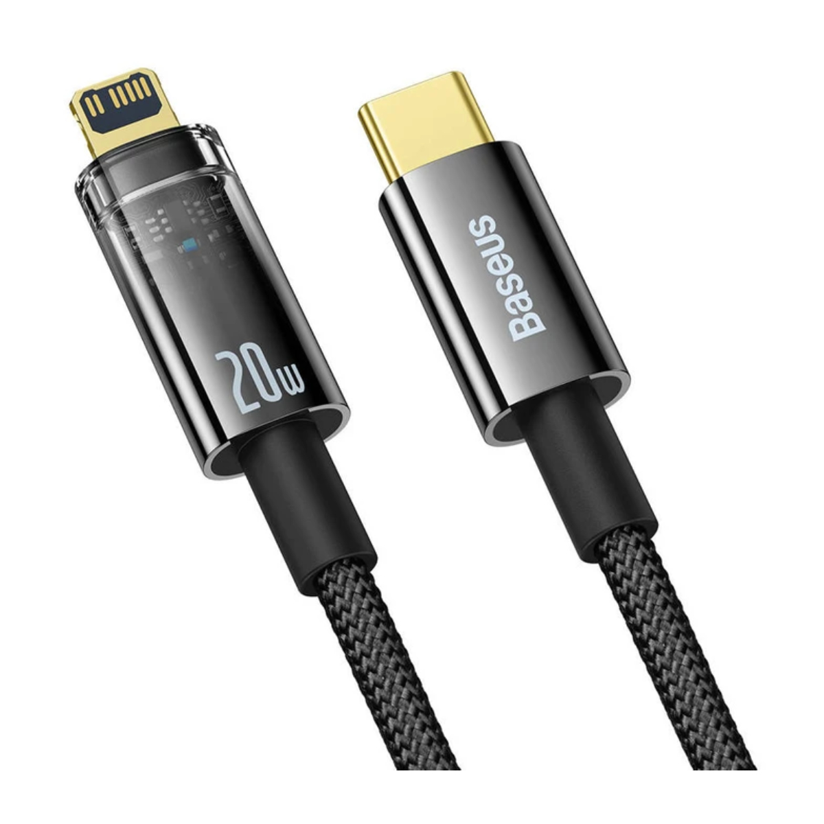 33-2025-07-12T154517.778 کابل تبدیل USB-C به Lightning باسئوس مدل Explorer Series - تصویر 1