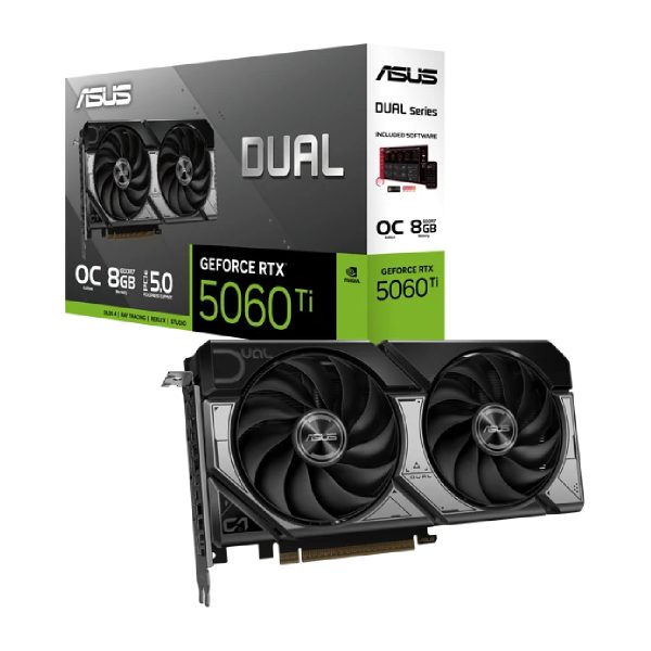 کارت گرافیک ASUS DUAL RTX 5060 TI OC 8GB