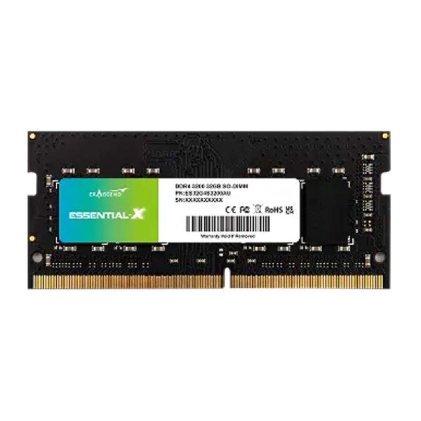 رم اگزاسند لپ‌تاپی Essential X DDR4 8GB 3200MHz
