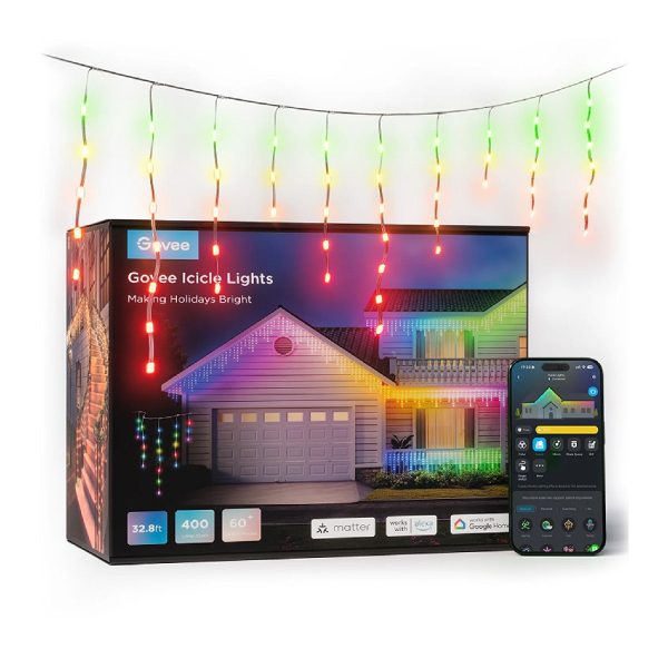 ریسه هوشمند گووی 10 متری مدل Icicle Ligths H70D1