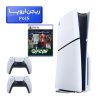 پلی استیشن 5 اسلیم ( PS5 Slim ) دیسک خور ریجن اروپا 2016 + بازی FC26 + دسته سفید