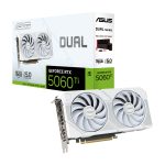 کارت گرافیک مدل ASUS Dual GeForce RTX 5060 Ti 16GB GDDR7 White Edition