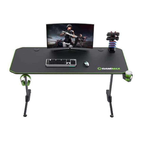 میز گیمینگ گیم مکس مدل D140 Carbon آنباکس شده