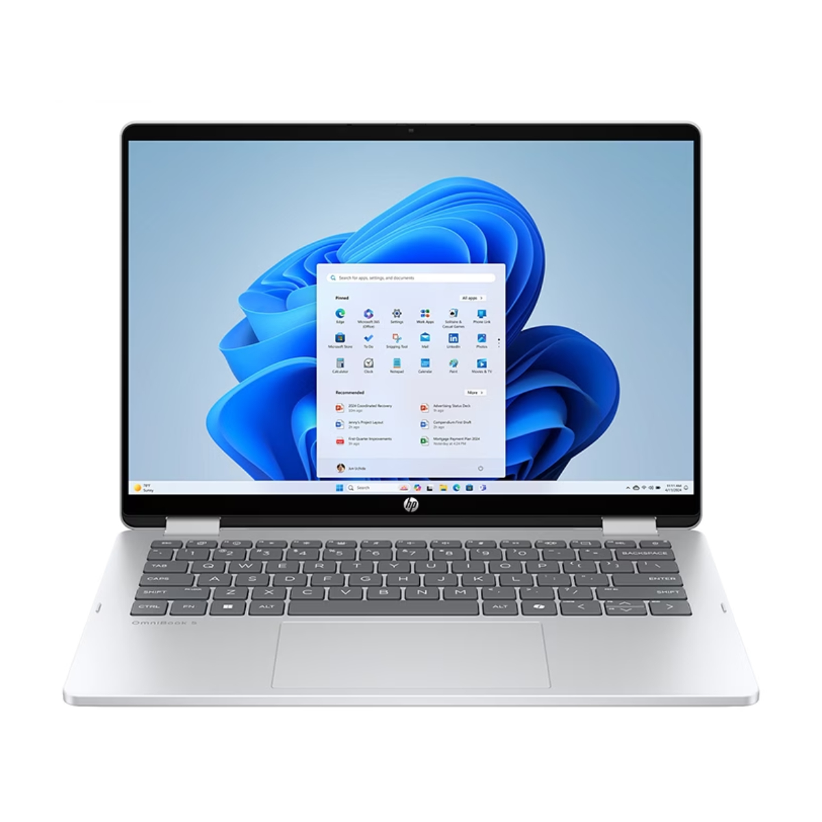 33-2025-10-22T143822.520 لپ تاپ اچ پی OmniBook 5 Flip 14 fp0013dx Core 5 120U 8GB 512GB SSD Intel - تصویر 1