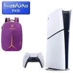 پلی استیشن 5 اسلیم ( PS5 Slim ) دیجیتال ریجن اروپا 2016 + کوله پشتی DeadSkull بنفش