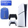 پلی استیشن 5 اسلیم ( PS5 Slim ) دیجیتال ریجن اروپا 2016 + کوله پشتی DeadSkull آبی + دسته مشکی