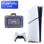 پلی استیشن 5 اسلیم ( PS5 Slim ) دیجیتال ریجن اروپا 2016 + کیف 3D NAKHL طوسی