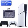 پلی استیشن 5 اسلیم ( PS5 Slim ) دیجیتال ریجن اروپا 2016 + کیف 3D NAKHL طوسی + دسته مشکی